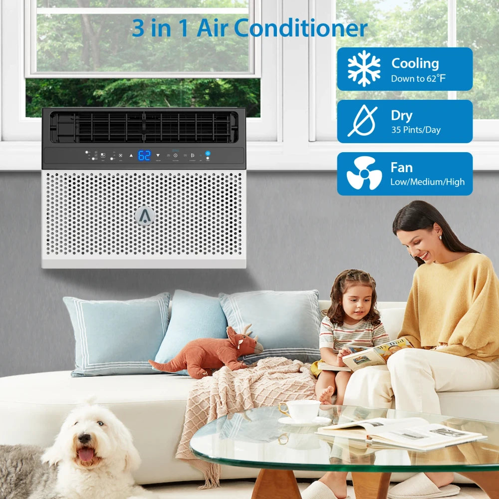 Compact Window Air Conditioner