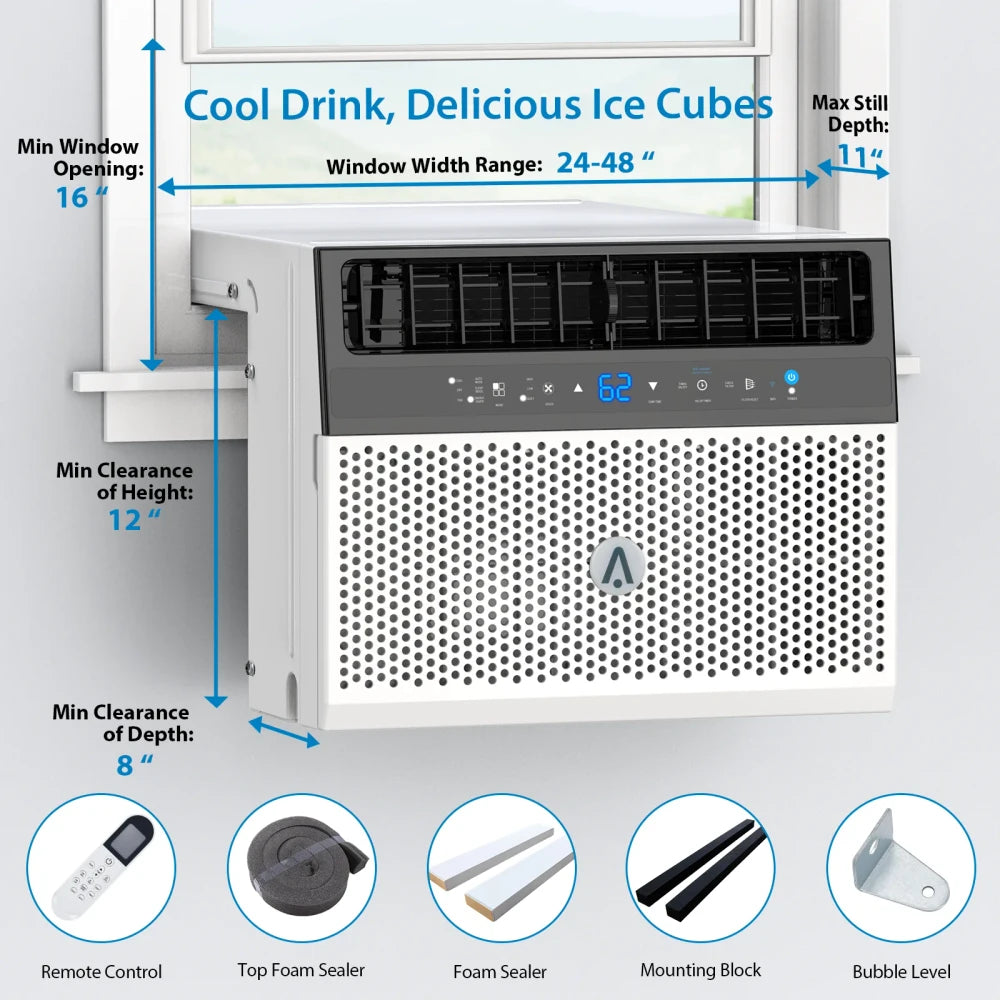 Compact Window Air Conditioner